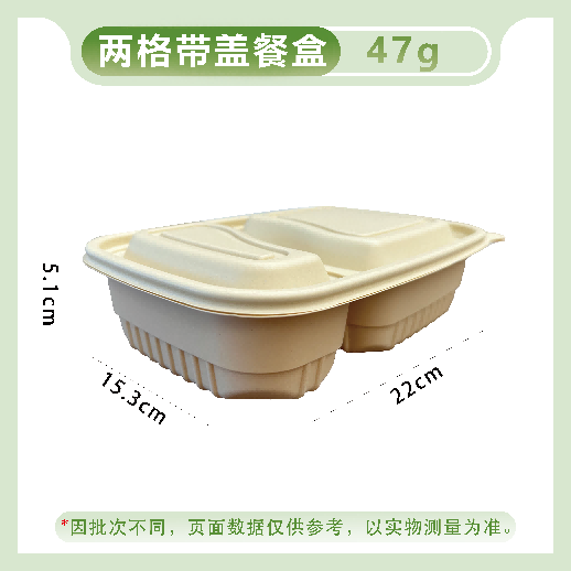 FH-B900 Two Compartment Lunch Box with Lid